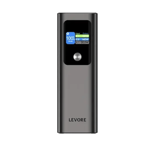 باور بانك ليفوري 27000mAh بقوة 140W مع شاشة TFT وم...