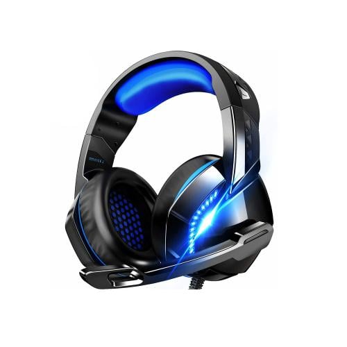 سماعة قيمنق راس سلكية من CBM موديل CH-517 لون ازرق