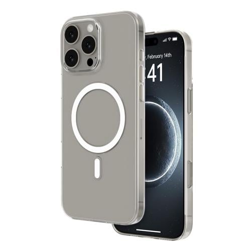 كفر ايفون شفاف سلم Slim CASE بتصميم MagSafe شفاف ف...