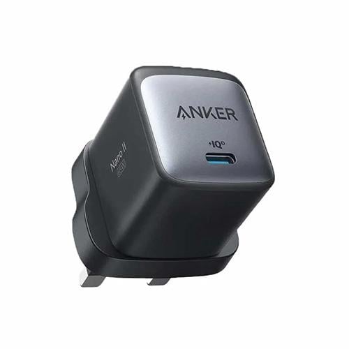 رأس شاحن أنكر Nano II 65 واط USB-C أسود موديل A2663K11