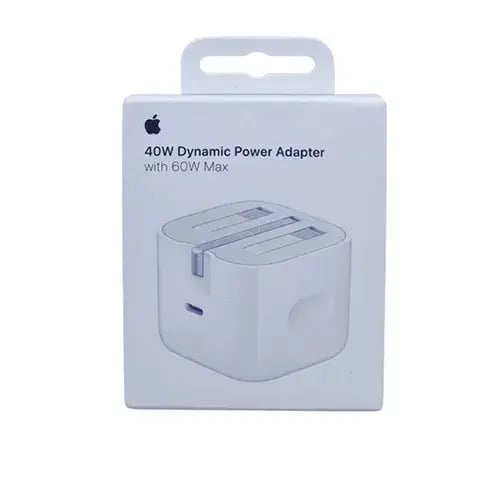 ابل الوكالة شاحن جداري Apple بقوة 40 واط للشحن الس...
