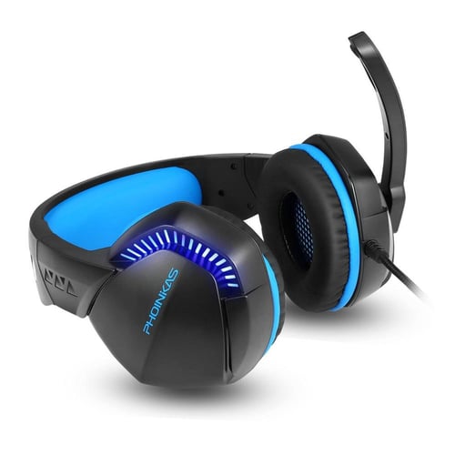 سماعة قيمنق راس سلكية من CBM موديل CH-517 لون ازرق