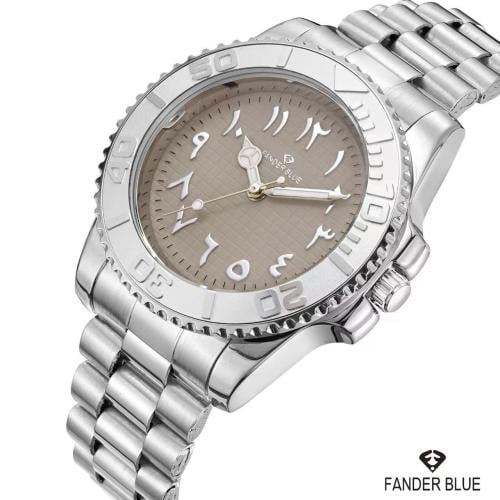 ساعة رجالية فاخرة بقرص متحرك بلمسة رياضية من فاندر...