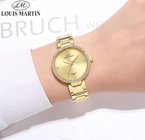 ساعة رسية فاخرة نسائية من لويس مارتن