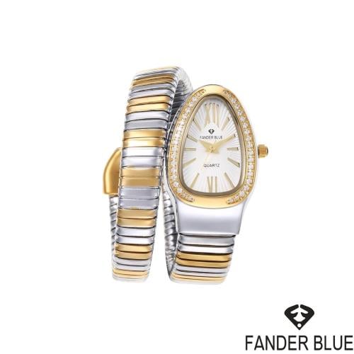 ساعة نمط الثعبان فاخرة نسائي من فاندربلو