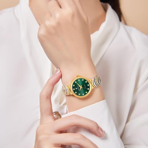 ساعة رسمية دائرية نسائية من ماكسويل