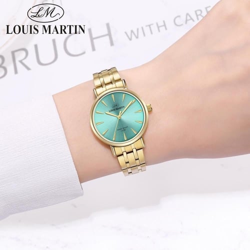 ساعة رسمية دائرية نسائية من لويس مارتن