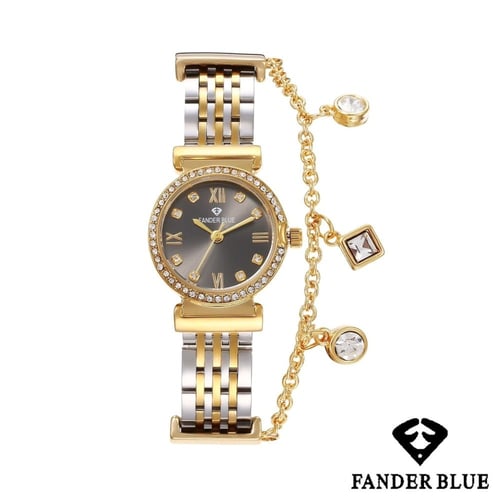 ساعة فاخرة بسوار نسائية من فاندربلو