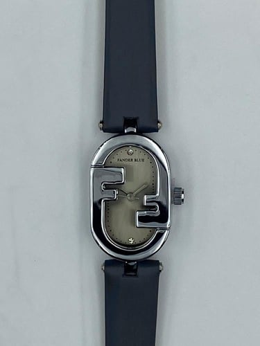 ساعة اكسسوار سير جلد نسائي من FANDER BLUE