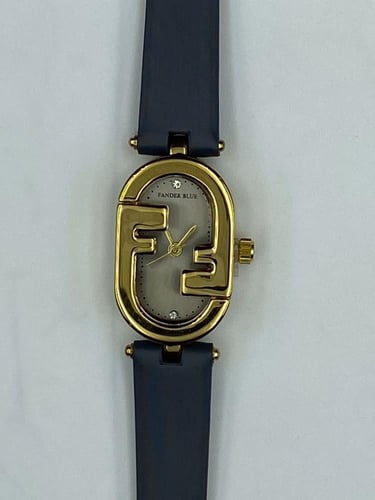 ساعة اكسسوار سير جلد نسائي من FANDER BLUE