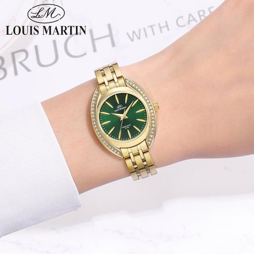 ساعة فاخرة تصميم نسائية من لويس مارتن