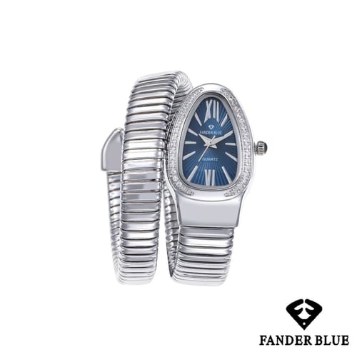 ساعة نمط الثعبان فاخرة نسائي من فاندربلو