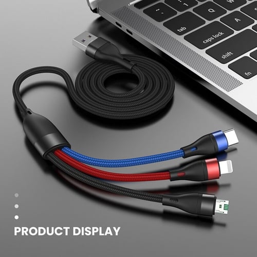 كابل شحن سريع 3 في 1