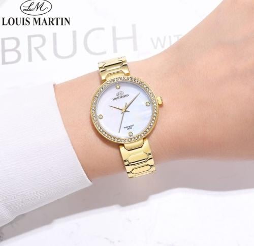 ساعة رسية فاخرة نسائية من لويس مارتن