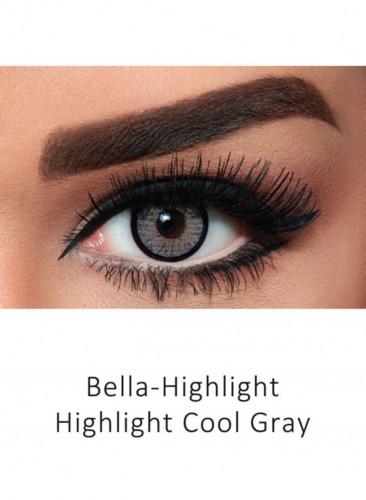 Highlight Cool Grey Contact Lenses