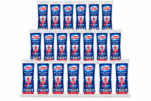 كاسات ماء 6oz عدد 1000 كاسه
