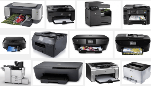 ربط الطابعة بالشبكة