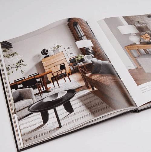 كتاب ديكور 4 ورقي