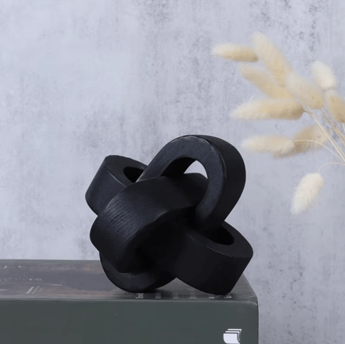 ديكور خشب اسود