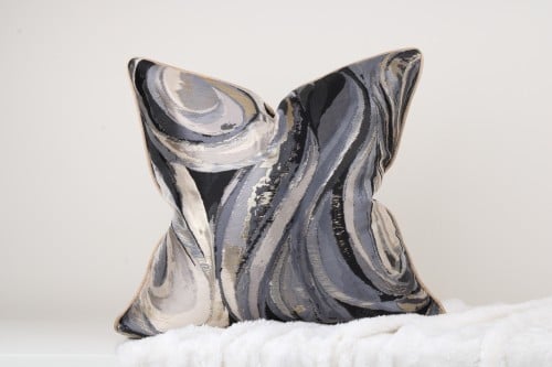 كوشن تموجات الكحلي و الاسود