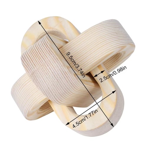 ديكور خشب بني