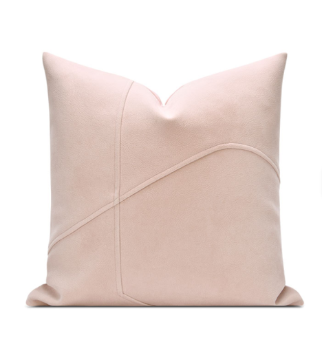 كوشن وردي جلد فاخر