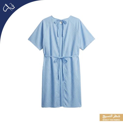 ثوب مريض (Patient Gown) - قطن مريح