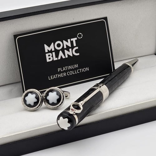 قلم وكبك مونت بلانك