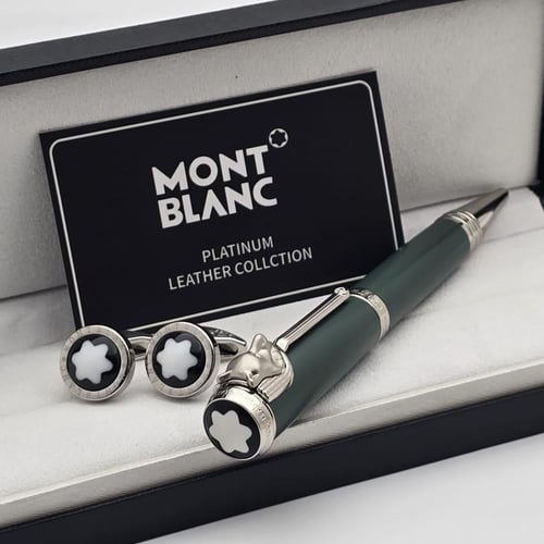 قلم وكبك مونت بلانك