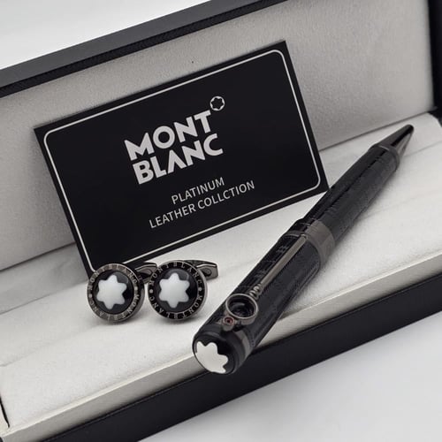 قلم وكبك مونت بلانك