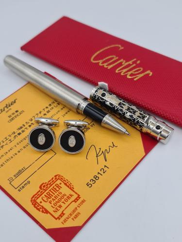 قلم وكبك كارتير Cartier