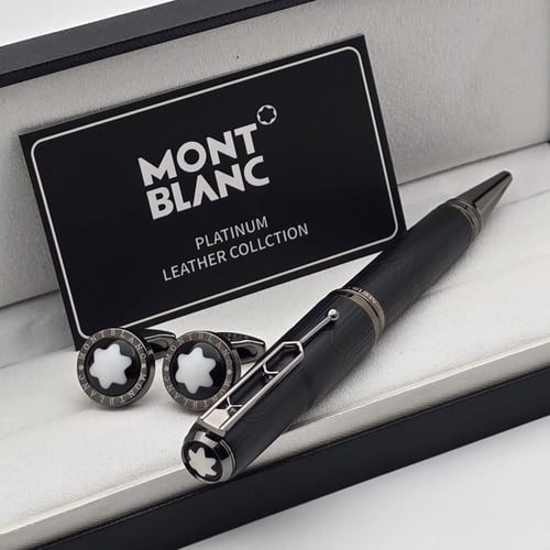 قلم وكبك مونت بلانك