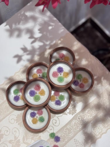 شمعة الفخار