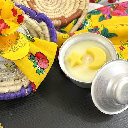 شمعة القدر الرمضانية مع بادية الخوص