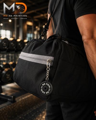 ميدالية No Pain No Gain لعشاق الجيم