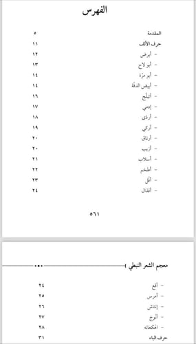 معجم الشعر النبطي