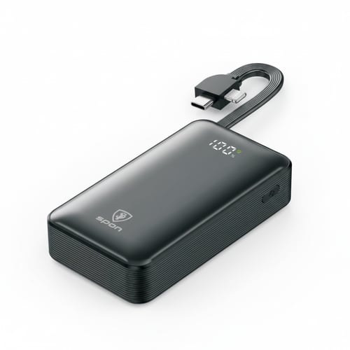 باور بانك SPON الذكي بقوة 22.5 واط وسعة 10,000 ملل...