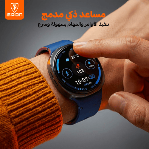 ساعة Watch 8 الذكية بشاشة HD ودعم AI – متوفرة بـ3...