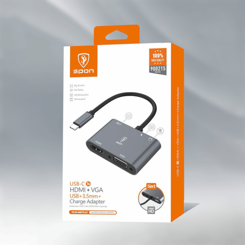 تحويلة تايب سي 5 في 1