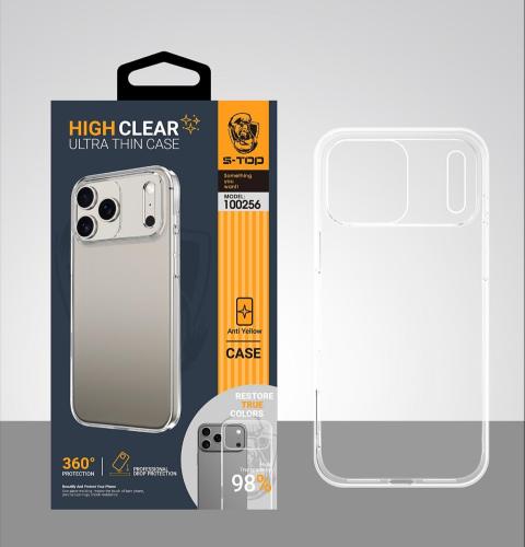 كفر شفاف اجهزة ايفون 17