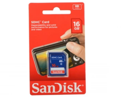 ذاكرة تخزين 16 جيجا من شركة SANDISK