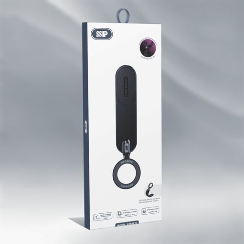 حامل سبون المغناطيسي بسلسلة مرنة