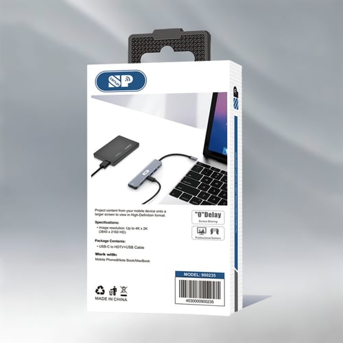 تحويلة تايب سي HD 7x1 للجوال واللابتوب