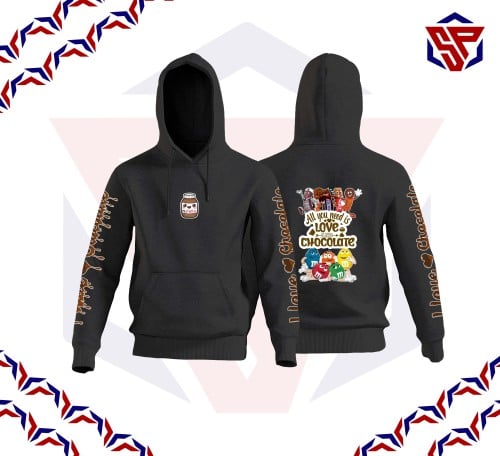 بلوفر I Love Chocolatأسود