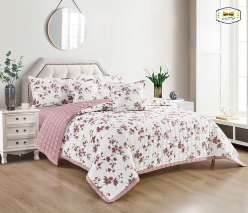 مفرش فلافي سكاي نفرين 6قطع مضغوط وجهين