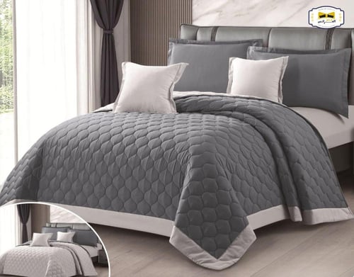 مفرش صيفي مضغوط مايكروفايبر نفرونص 4 قطع