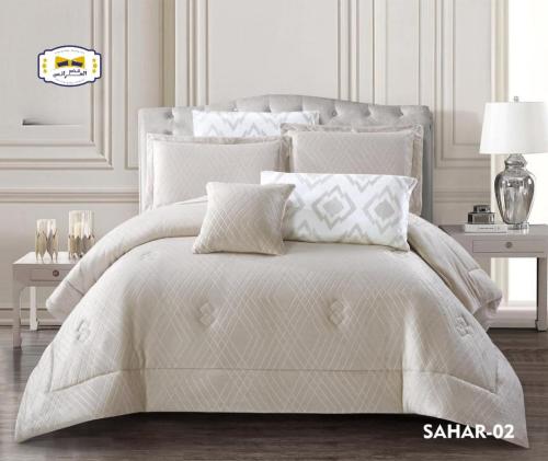 مفرش شتوي نفرين 6 قطع كلاسيك