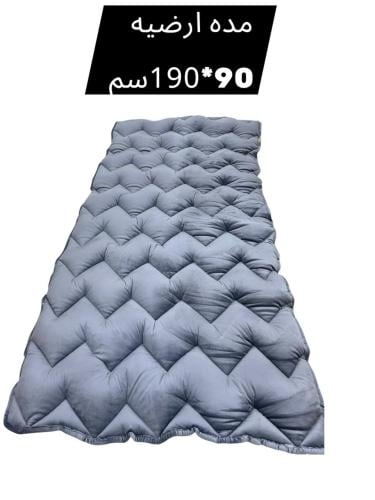 مدة - فرشة جلسات قطن مخمل190 × 90 سم الوان متعددة