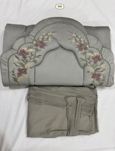 طقم سجادة صلاة فاخرة بتطريز - استعد لرمضان بأجواء...