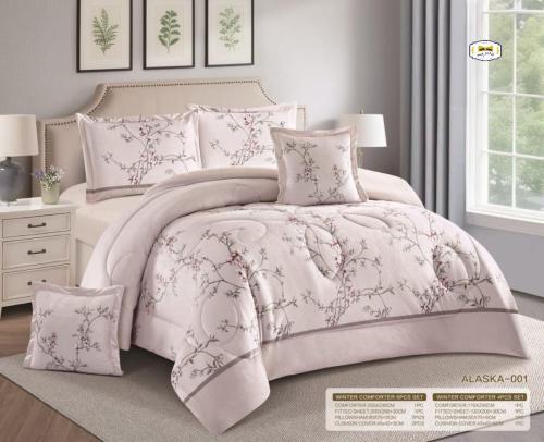 مفرش شتوي نفرين 8 قطع فرو وجهين